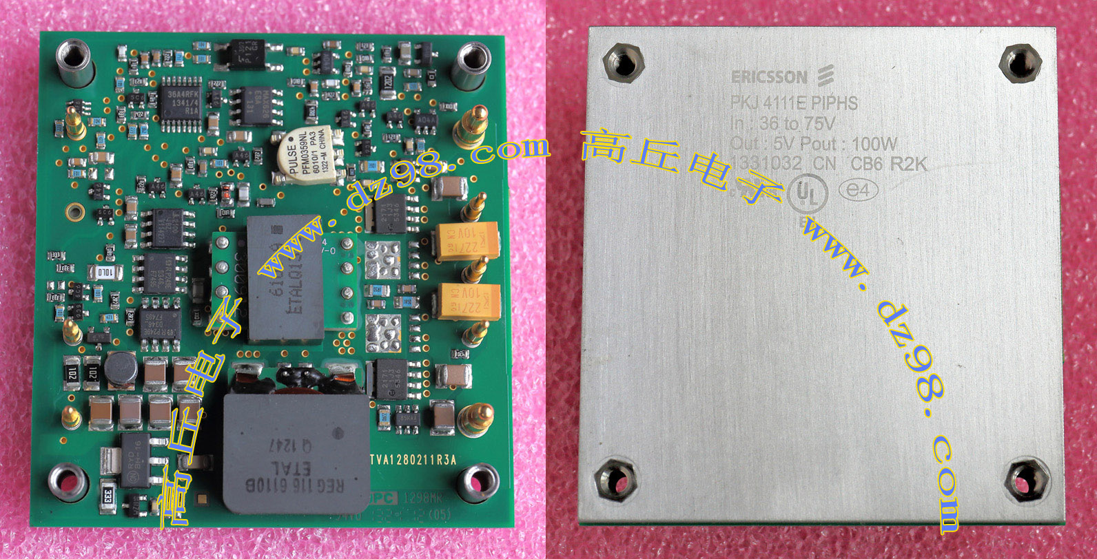 ERICSSON爱立信PKJ4111E PIPHS 36-75V转5V 20A 100W 议价销售