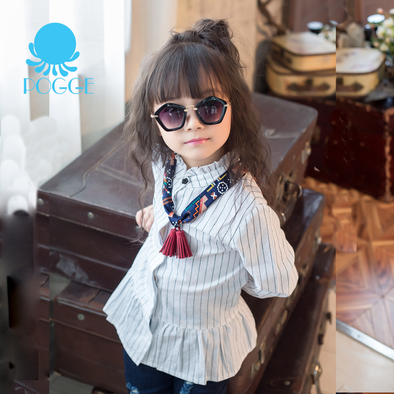 Chemise fille POGGE à manche longue - Ref 2086295 Image 1