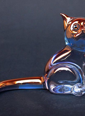 可爱小猫雕像精巧家居摆件