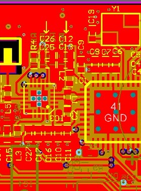 MRF24J40模块原理图pcb zigbee模块pcf8563T PIC24EP dsPIC33EPGP