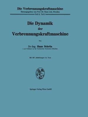 【预订】Die Dynamik Der Verbrennungskraftmaschine