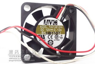 AVC 4010 12V 0.12A F4010B12HH 4厘米 3线测速 南北桥投影机风扇