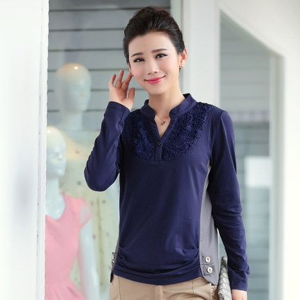 30-40岁2015秋冬新款妈妈装胖mm大码女装女