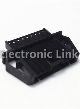 Molex正品701070043连接器外壳公9路插座信号2.54mm间距安装黑色