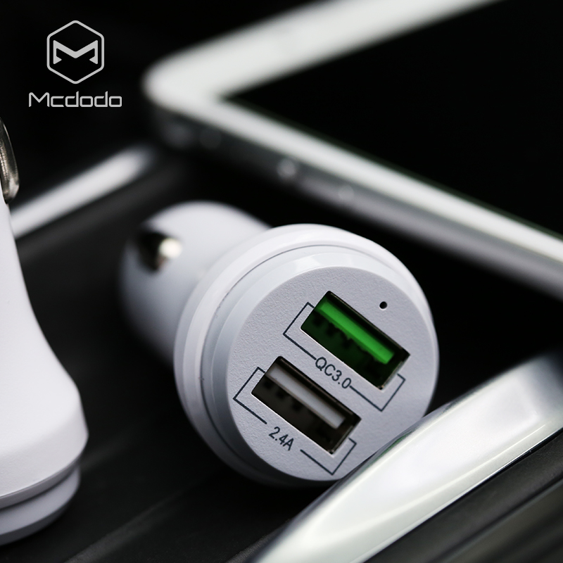 mcdodo车载充电器快充点烟器车充
