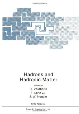 【预售】Hadrons and Hadronic Matter
