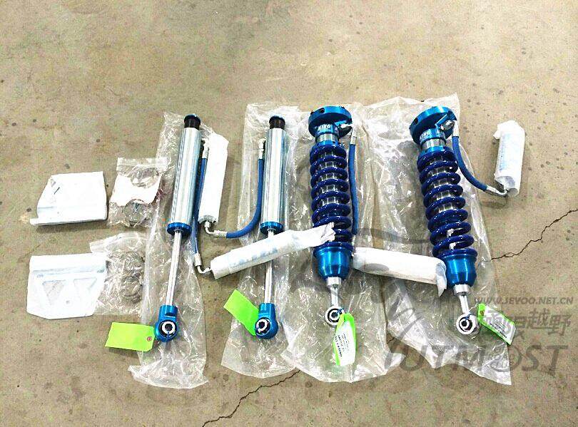 KING陆巡LC200升高减震弹簧LC200 KING减震器2.5寸氮气可调避震