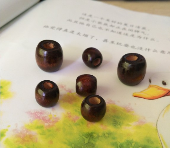 diy儿童捕梦网大孔珠