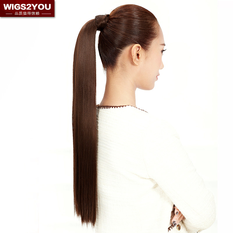 wigs2you长直发马尾高仿真