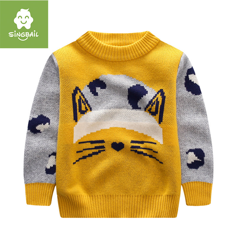 Pull enfant SINGBAIL à manche longue - Ref 2102643 Image 1