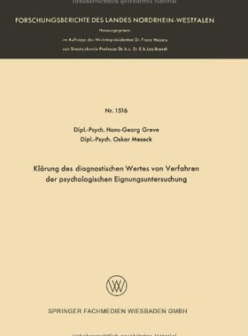 【预售】Klarung Des Diagnostischen Wertes Von Verfahre...
