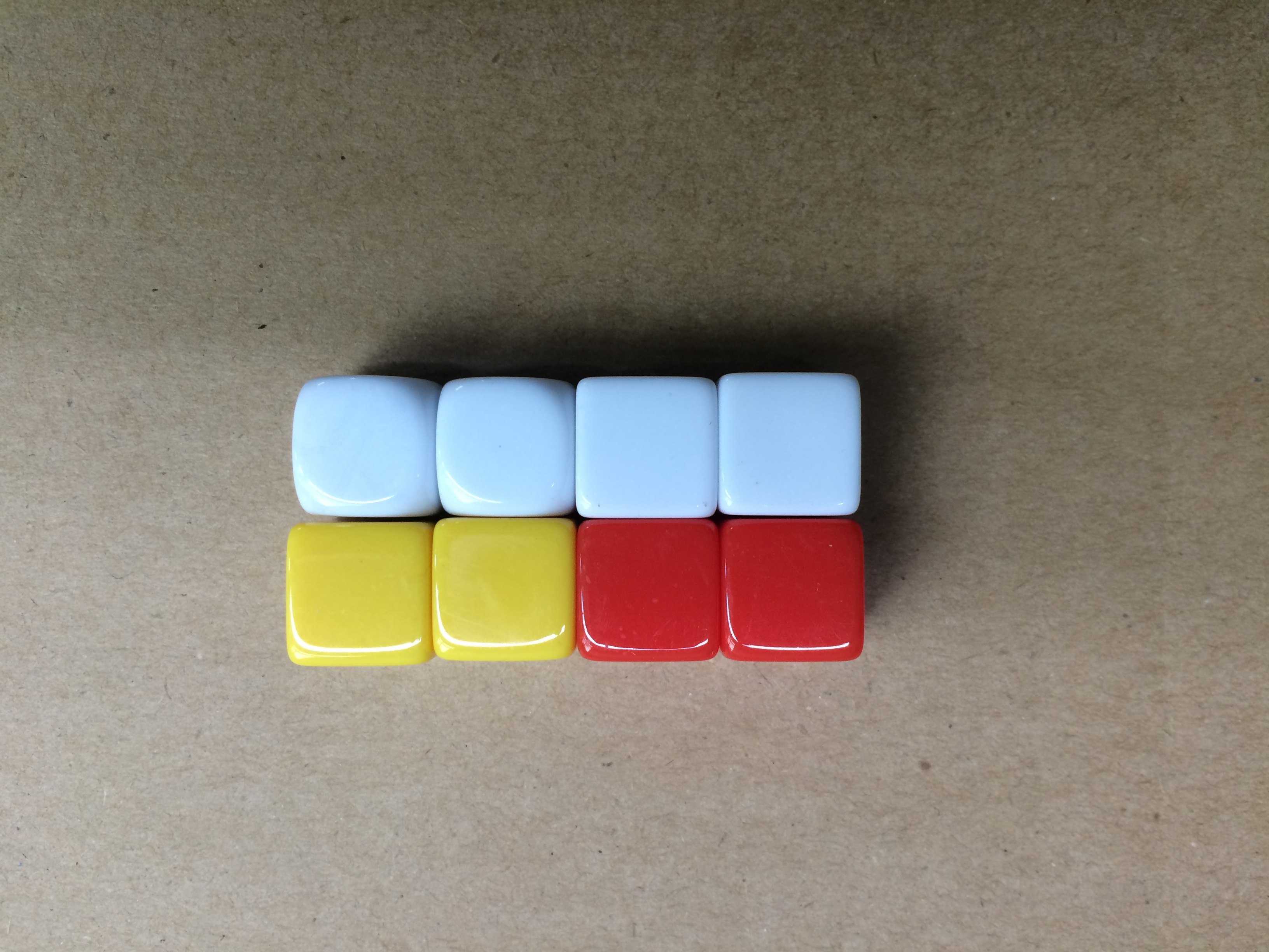 14mm方角&圆角光板骰子/14号空白骰子/14毫米光面光身diy色子骰子