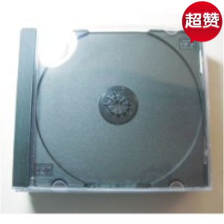标准CD盒/光盘盒黑底80克单碟装 DVD盒子CD光盘盒子