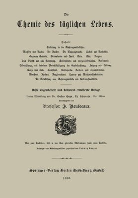 【预订】Die Chemie Des Taglichen Lebens