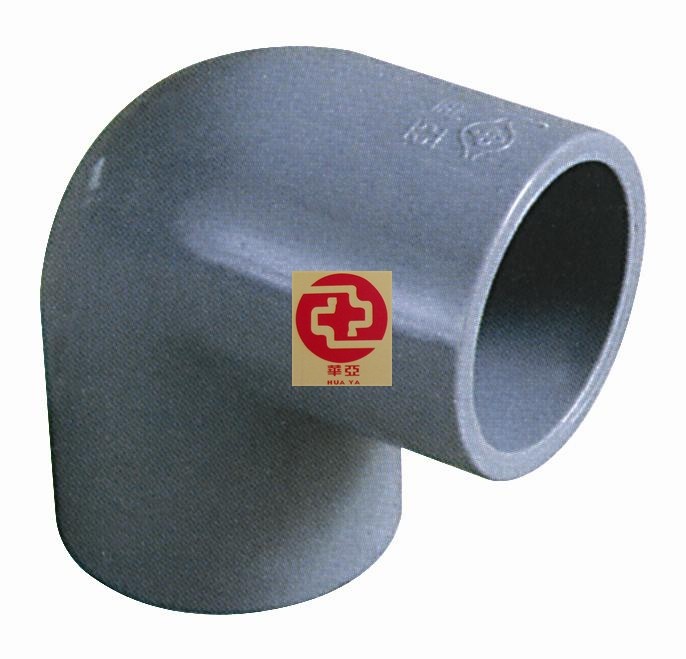 华亚UPVC弯头 UPVC给水弯头 华亚PVC弯头（20-200）