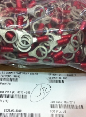 31895 泰科/安普 TE/AMP 原装正品连接器 接插件 现货期货