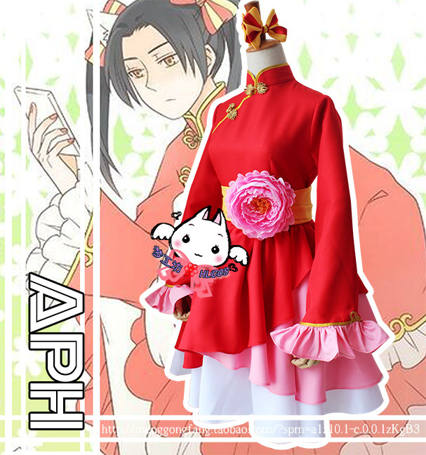 〖梦工坊〗APH 黑塔利亚 王耀 洋装COSPLAY[现货]