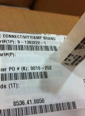 9-1393222-1 泰科/安普 TE/AMP 原装正品连接器 接插件 现货期货