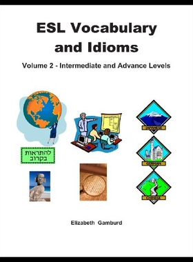 【预售】ESL Vocabulary and Idioms Book 2: Inte