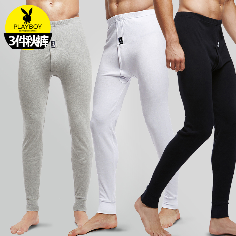 Pantalon collant PLAYBOY simple en coton - Ref 774235 Image 1