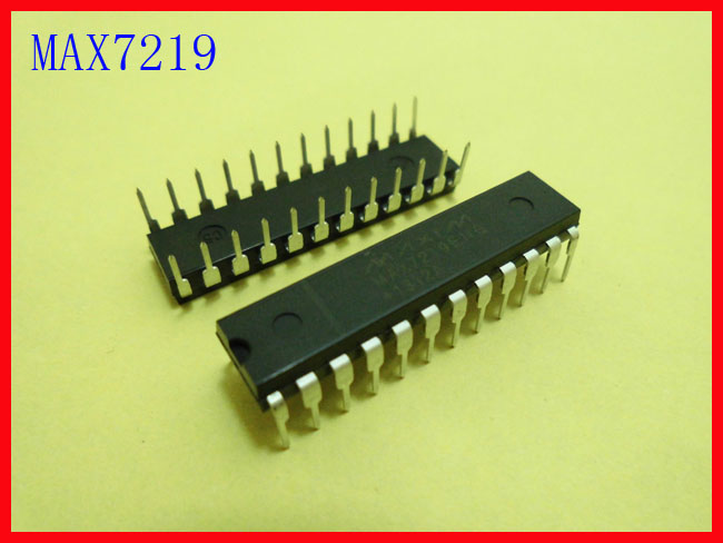 MAX7219CNG全新原装直插DIP封装可以直拍