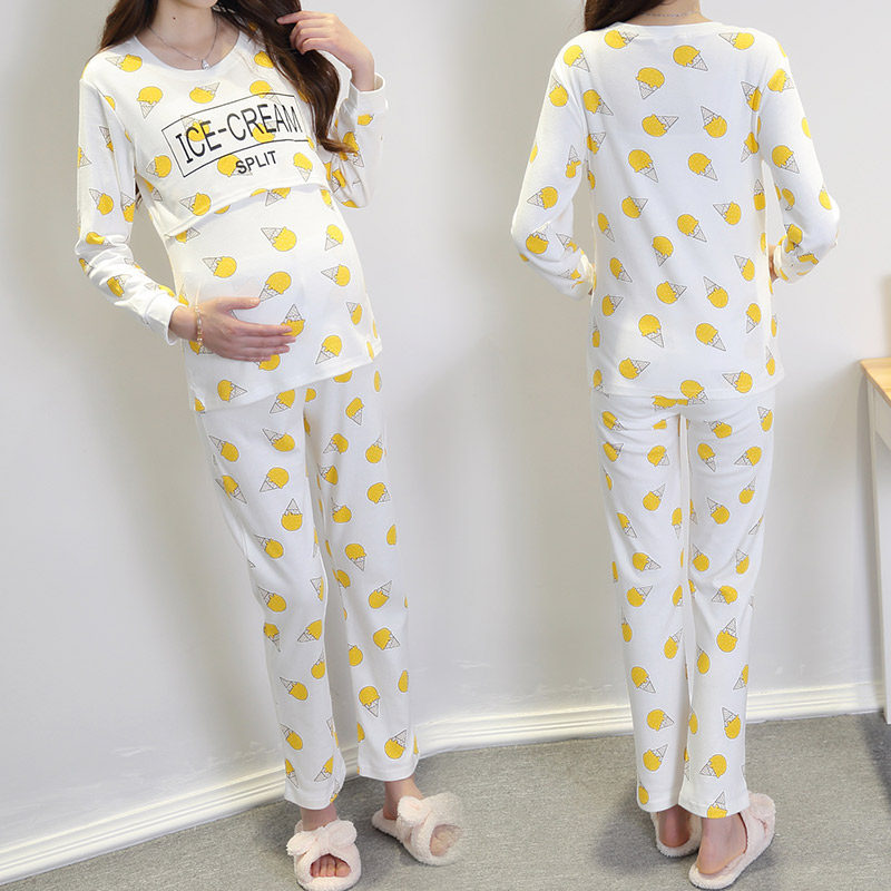 月子服夏薄款産後外出喂奶哺乳衣産婦孕婦睡衣居家服純棉套裝春秋在類目 孕婦裝/孕產婦用品/營養, 家居服/哺乳裝/秋衣褲, 家居服套裝中 - 來自Buy2taobao.com提供專業的淘寶代購服務