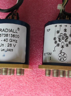 R573813600 RADIALL 40GHz SP6T 28V 2.92mm SPDT 单刀六掷开关