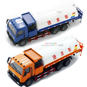 凯迪威1:50仿真环卫洒水车玩具合金工程车模型玩具儿童玩具小汽车