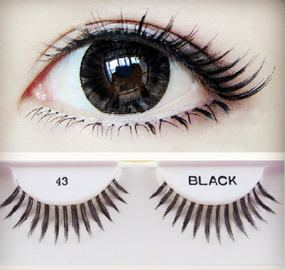 ardell美国透明梗裸妆手工假睫毛