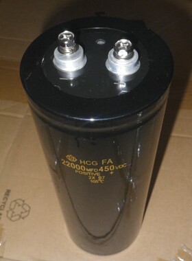 日立进口螺丝脚电解电容400V22000UF 450V22000UF 450VDC22000MFD