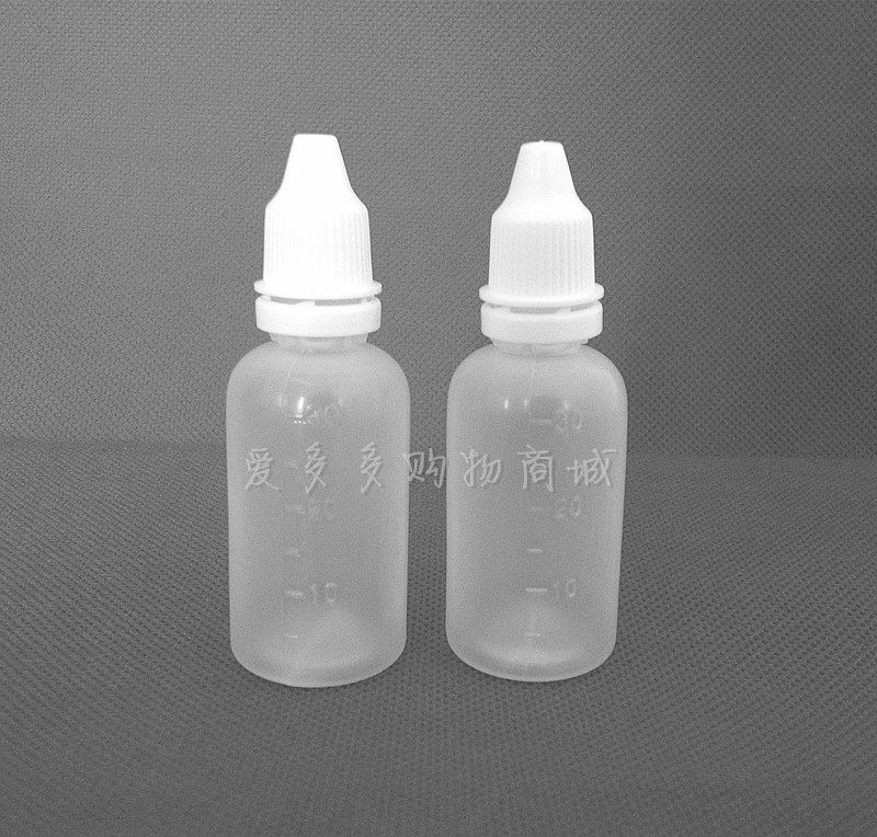 30ml毫升半透明塑料瓶滴眼剂瓶眼水瓶分装瓶滴眼瓶小药瓶子空瓶