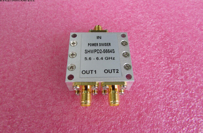5600-6400MHz 10W SMA N 射频同轴 2路 一分二功分器 频率可定制