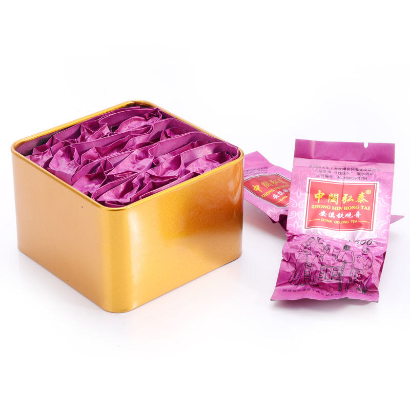 中闽弘泰特级清香型福建安溪铁观音兰花香茶叶小包袋盒装70g/G55
