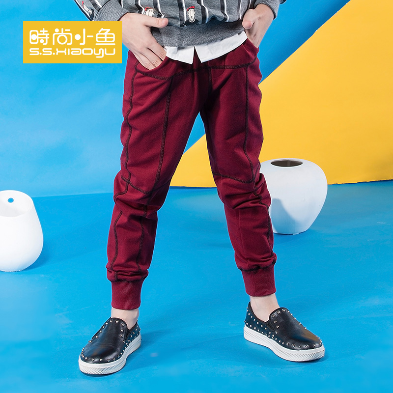 Pantalon garcon SSXIAO YU KT163132076 - Ref 2054933 Image 1