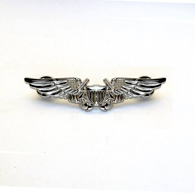 军迷美国军官陆战队军衔金属徽章标资质勋章胸章胸徽胸标胸牌帽徽