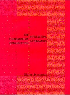 【预售】The Intellectual Foundation of Information Orga