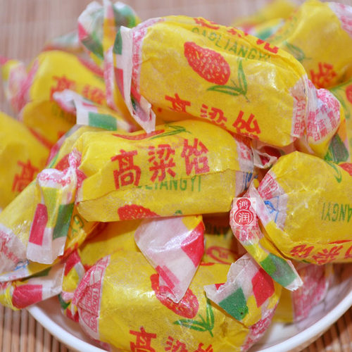 高梁饴 怡糖 小时候儿时味道 软糖皮糖 500克散装 婚礼喜糖 - 封面