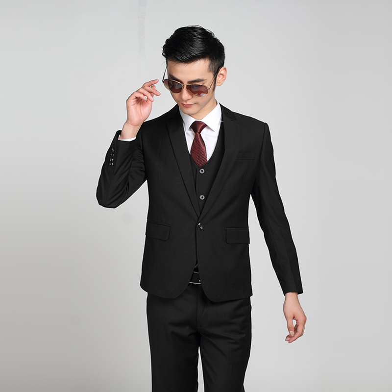 Costume homme en laine pour automne - Ref 1578082 Image 1