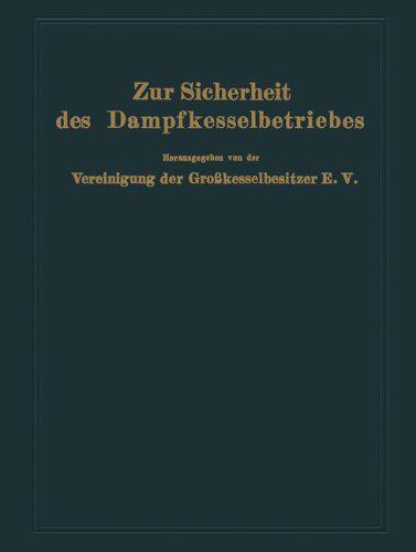 【预订】Zur Sicherheit Des Dampfkesselbetrie...