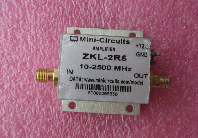 MINI进口 ZKL-2R5+ 10-2500MHz 30dB SMA 低噪声微波功率放大器