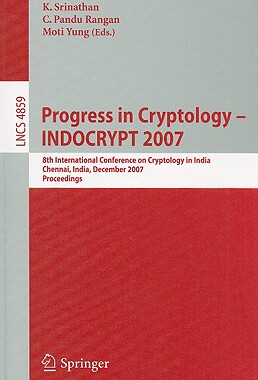 【预售】Progress in Cryptology - INDOCRYPT 2...