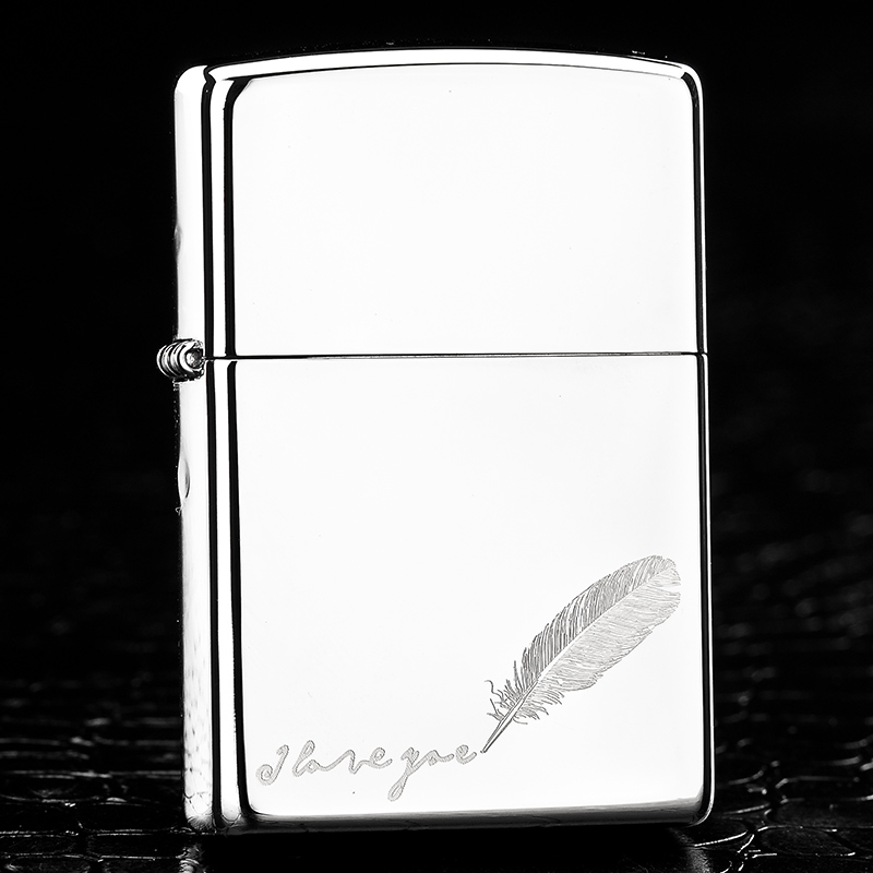 ZippoÕý°æ´ò»ð»ú ¾µä¸õ¾µÃæ250°×±ùÓðë ÕýÆ·ÊÕ²ØÄÐÊ¿·À·ç¿Ì×Ö