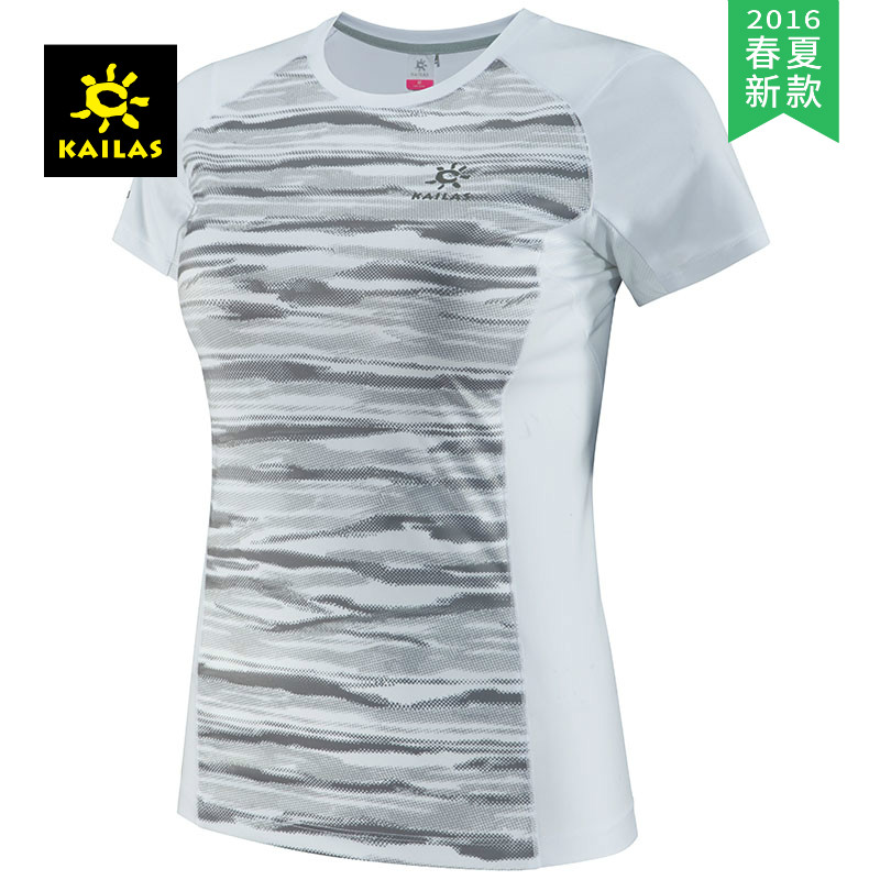 T-shirt sport pour femme KAILAS à manche courte en polyester - Ref 2027402 Image 1