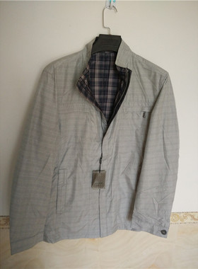 利郎男装专柜正品春季休闲派克2CPK0052Y灰色1299