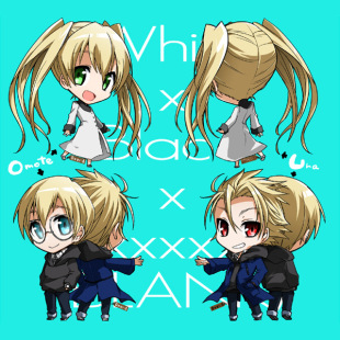 绮丽屋日本原单散货周边血界战线玛丽威廉双面亚克力挂件满 包邮