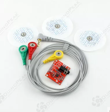 心电测量 AD8232 脉搏 心脏 心电图 套件 兼容 Duinofun