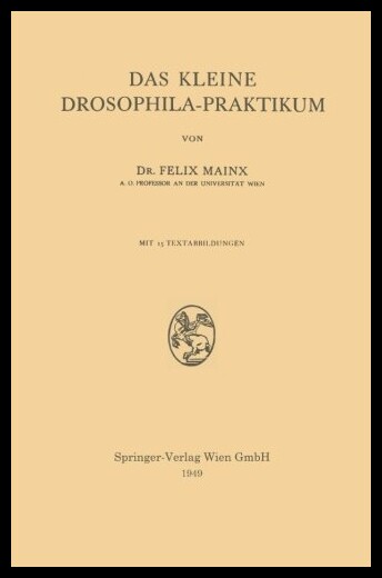 【预售】Das Kleine Drosophila-Praktikum