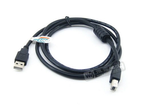 Waveshare USB线 type A公口 转 type B公口 1.2米 USB连接线