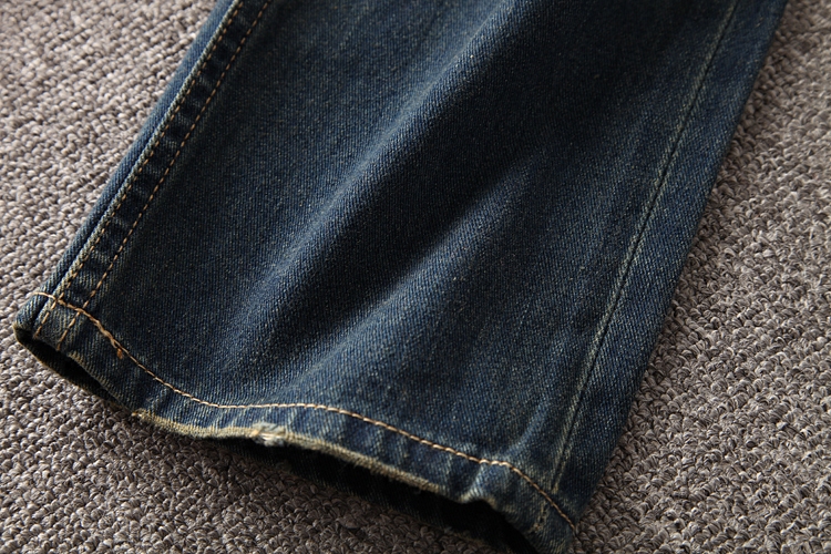 Jeans en coton pour automne - Ref 1484886 Image 5