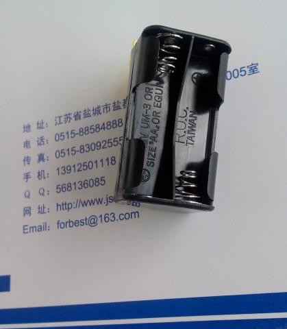 台湾禹鼎F24-60 TX起重机遥控器发射器电池盒，4节5号电池串联6V